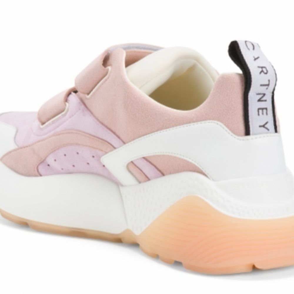 NWT Stella MCCARTNEY AUTHENTIC ECLIPSE  WHITE/PINK WOMAN SNEAKERS EU 40 … - Picture 7 of 16